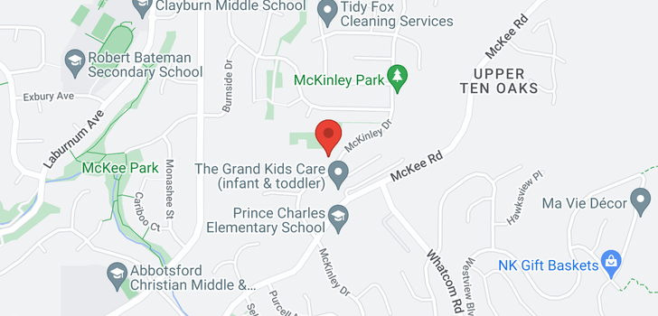 map of 3547 MCKINLEY DRIVE